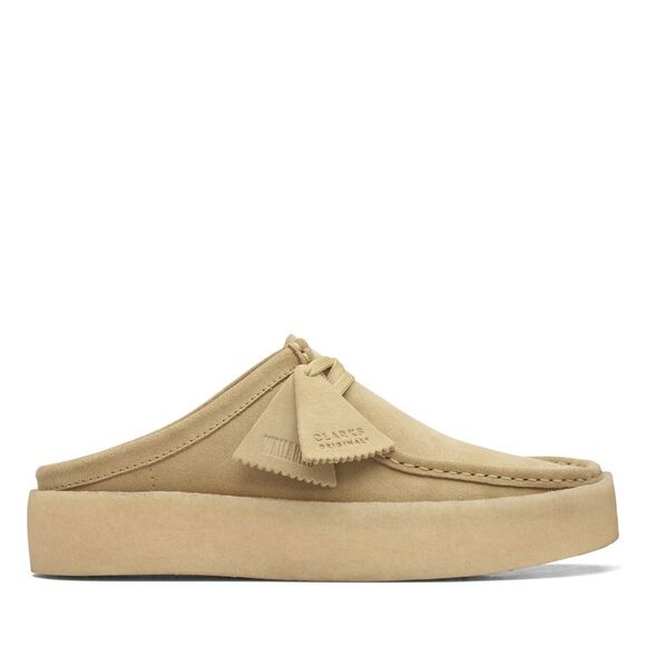 Clarks Mens Wallabee Cup LO Beige Shoes (NWT)